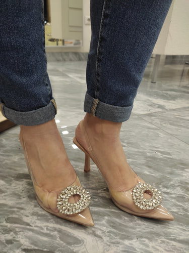 Chanel donna di colore argento eleganti per cerimonie