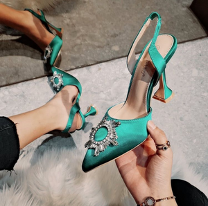 Scarpe Aperte Donna Decoltè con tacco alto Scarpe Donna Sandali Donna Sabot Donna
