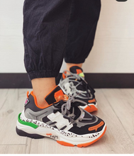 Load image into Gallery viewer, Scarpe Donna da Ginnastica Sportive Sneaker Zeppa Para Platform Nuova Collezione
