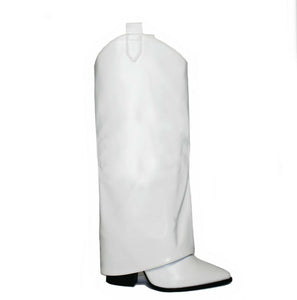 Scarpe donna con tacco alto di colore bianco Modello Givenchy con tacco alto
